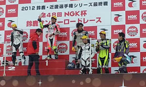 12月9日2012年CBR250Rカップグランドチャンピオンレース