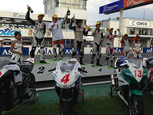 7月27日筑波選手権CBR250Rドリームカップ第3戦