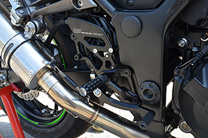 NINJA250用ハンドル&ステップキット近日発売!!